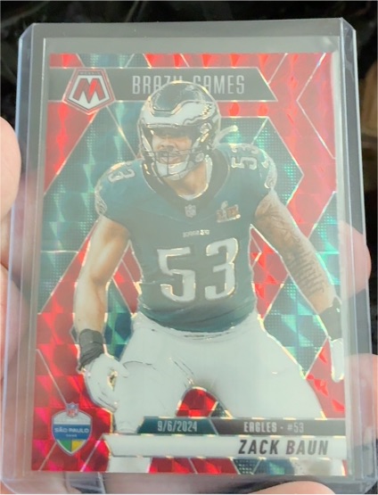 2024 Panini Mosaic Brazil Games #53 Zack Baun — front