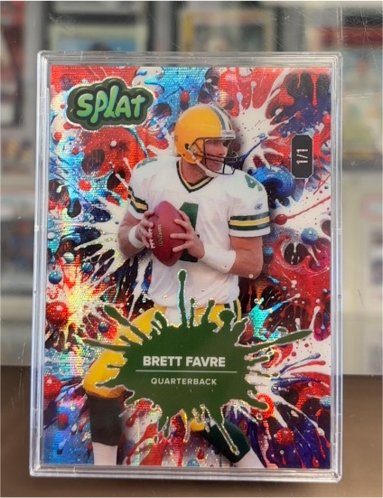 2025 Wild Card Splat #1 Brett Favre — front