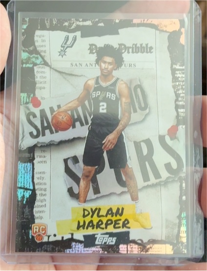 2025-26 Topps Daily Dribble #DD-32 Dylan Harper — front
