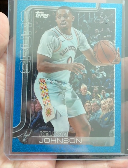 2025-26 Topps #200 Keldon Johnson — front