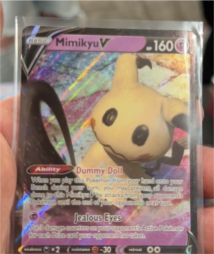 2020 Pokémon #062 Mimikyu V — front