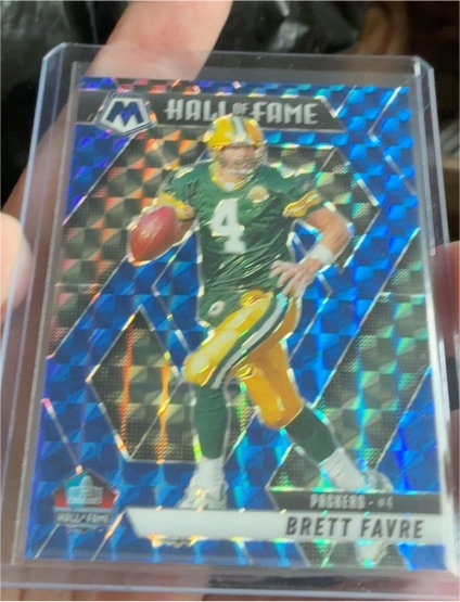 2022 Panini Mosaic Hall of Fame #HOF-4 Brett Favre — front