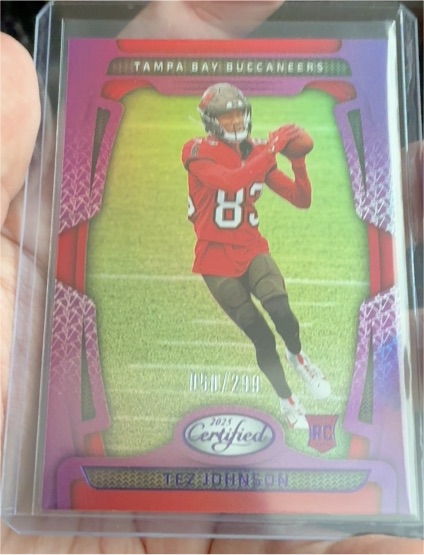 2025 Panini Certified #83 Tez Johnson — front