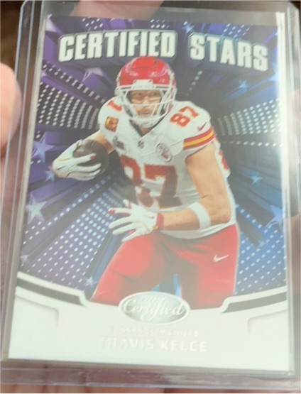 2025 Panini Certified Stars #CST-TKE Travis Kelce — front