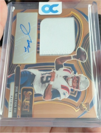 2024 Panini Select #RPA Joe Milton II — front