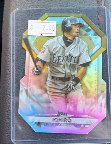 2022 Topps Series 2 Diamond Greats Die Cuts #DGDC-48 Ichiro Suzuki — front