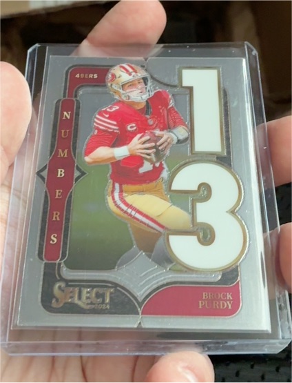 2024 Panini Select #13 Brock Purdy — front