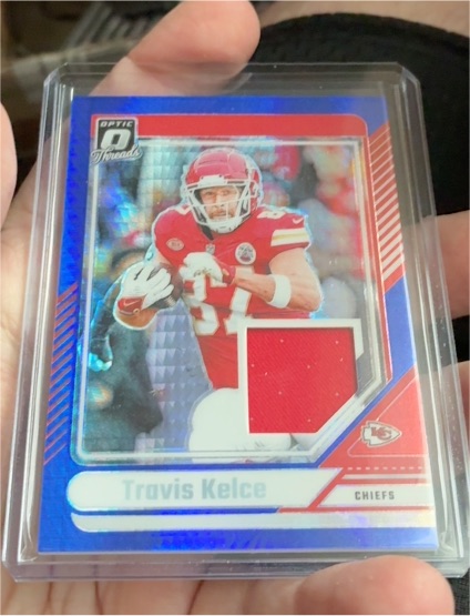 2024 Donruss Optic #DTB-TKE Travis Kelce — front