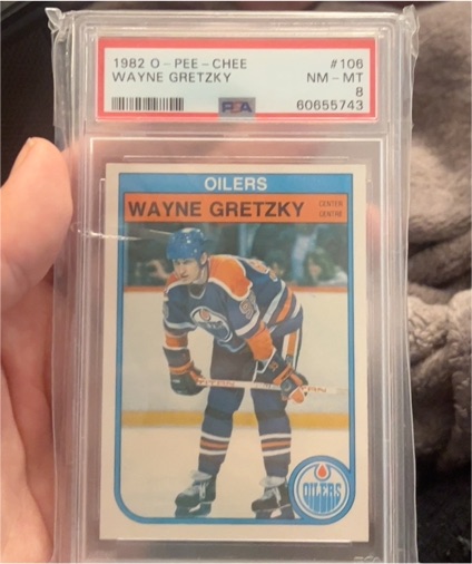 1982 O-Pee-Chee #106 Wayne Gretzky — front