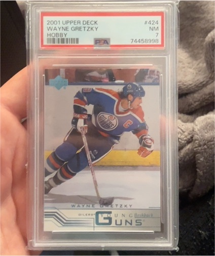 2001 Upper Deck #424 Wayne Gretzky — front