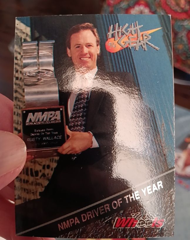 1994 Wheels High Gear #71 Rusty Wallace — front