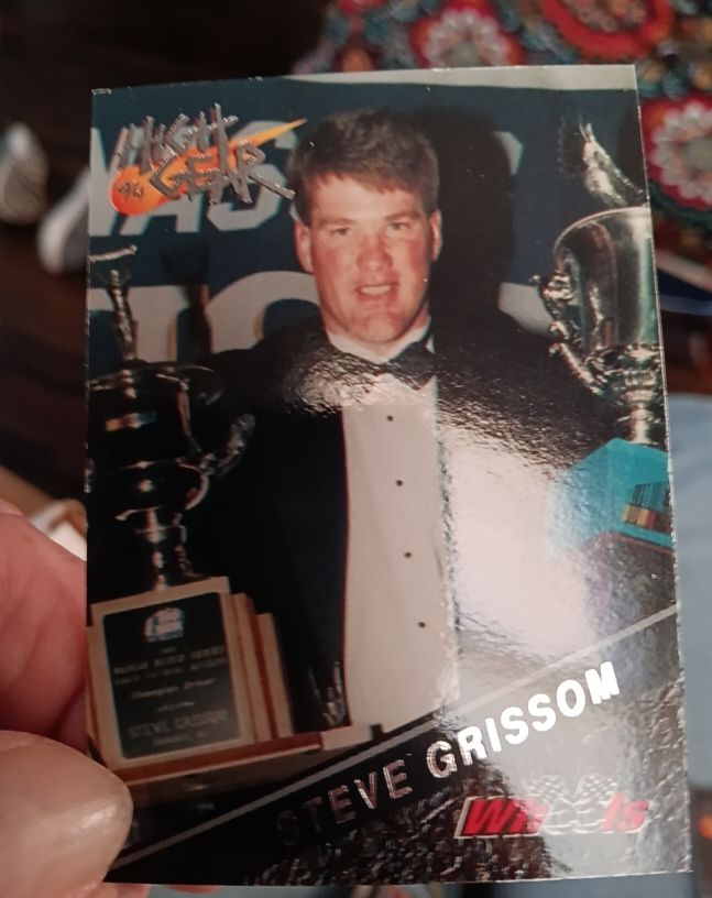 1995 Wheels High Gear Busch Clash Gold #BC16 Steve Grissom — front
