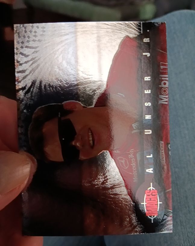 1995 Classic Images Preview #R12 Al Unser Jr — front