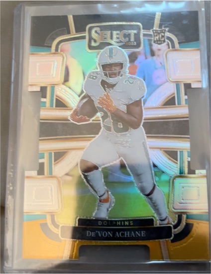 2023 Panini Select #63 De'Von Achane — front