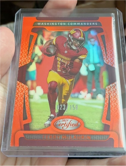 2025 Panini Certified #99 Terry McLaurin — front