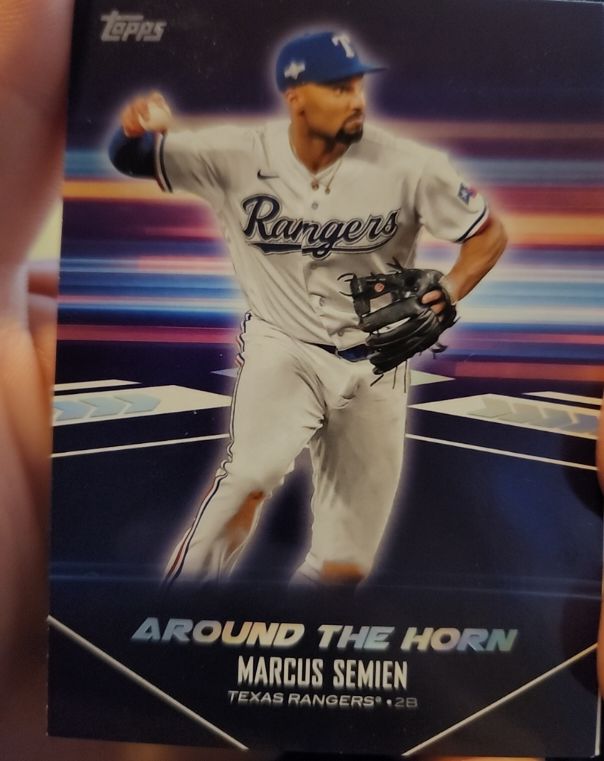 2024 Topps Series 2 #ATH-27 Marcus Semien Around the Horn — front