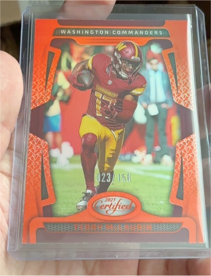 2025 Panini Certified #99 Terry McLaurin — front