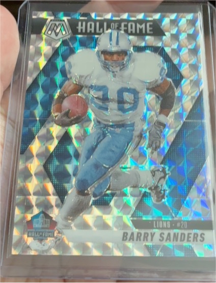 2020 Panini Mosaic #294 Barry Sanders — front