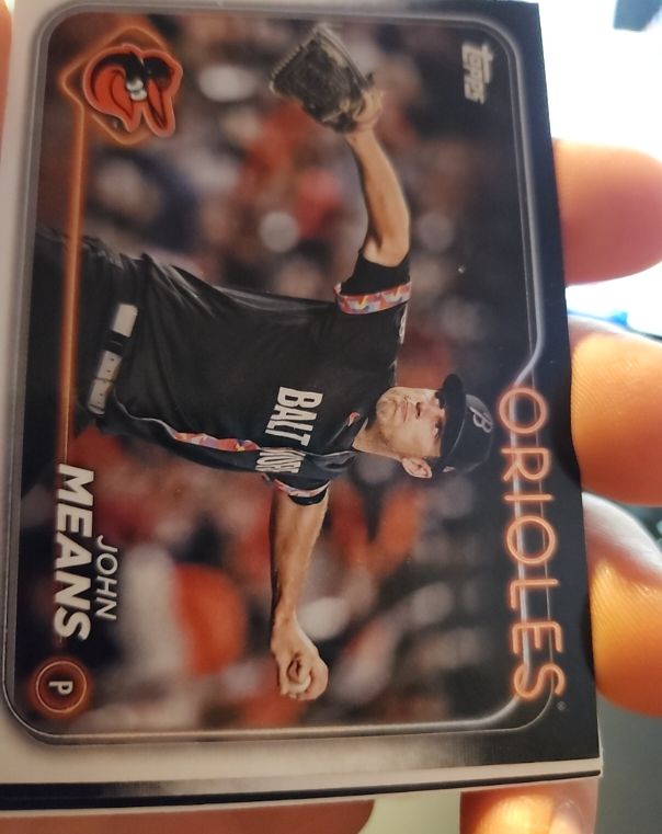 2024 Topps #457 John Means — front