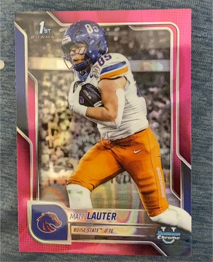 2025 Bowman Chrome University #159 Matt Lauter — front