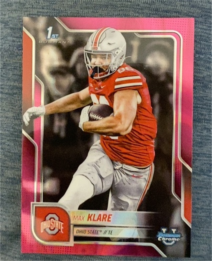 2025 Bowman Chrome University #59 Max Klare — front
