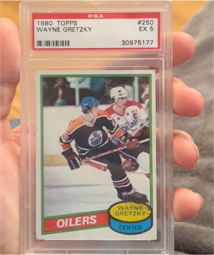 1980 Topps #250 Wayne Gretzky — front