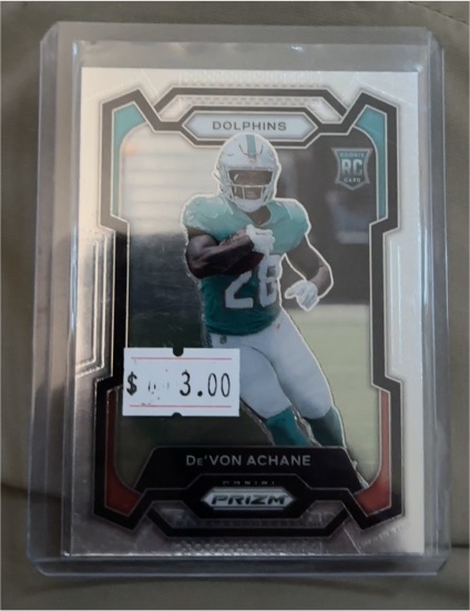 2023 Panini Prizm #365 De'Von Achane — front
