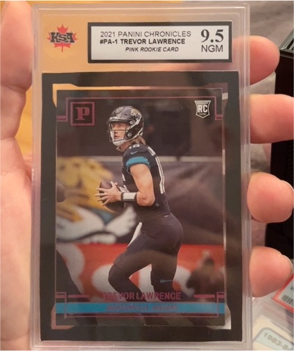 2021 Panini Chronicles #PA-1 Trevor Lawrence — front
