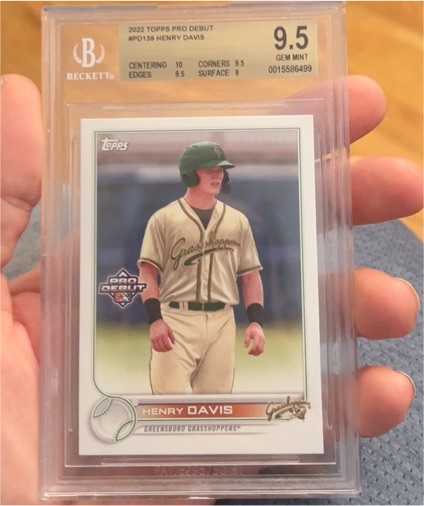2022 Topps Pro Debut #PD-139 Henry Davis — front