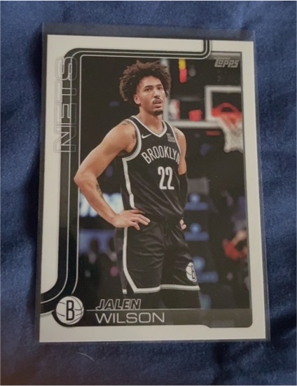 2025-26 Topps #12 Jalen Wilson — front