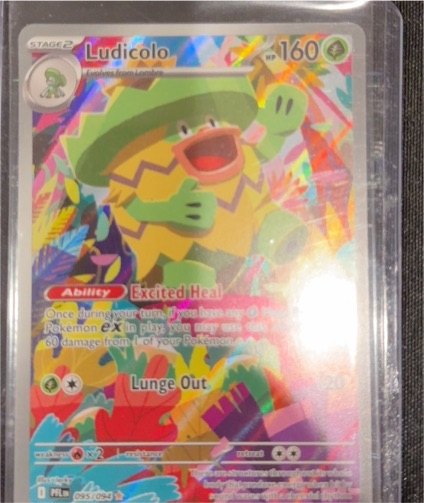 2025 Pokémon ME02: Phantasmal Flames #095 Ludicolo — front