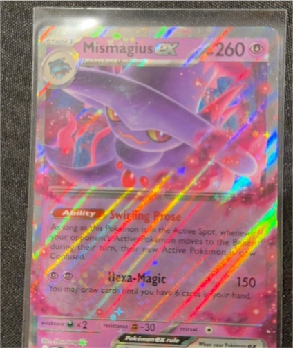 2023 Pokemon ME02: Phantasmal Flames #036/094 Mismagius EX — front