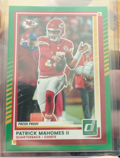 2025 Donruss #48 Patrick Mahomes II — front