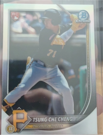 2025 Bowman Chrome #86 Tsung-Che Cheng — front