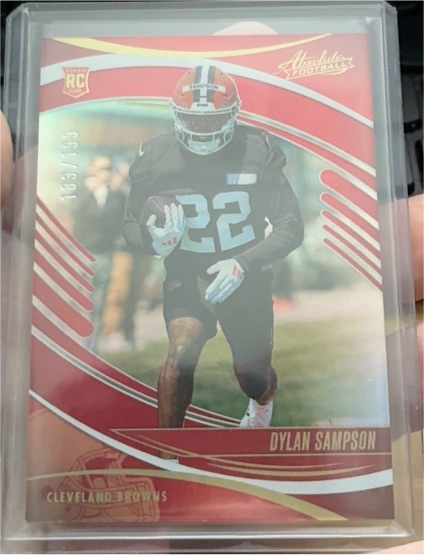 2025 Panini Absolute #121 Dylan Sampson — front