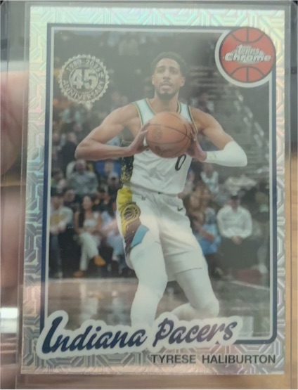 2025-26 Topps #TC-TH Tyrese Haliburton 1980-81 Topps Chrome — front
