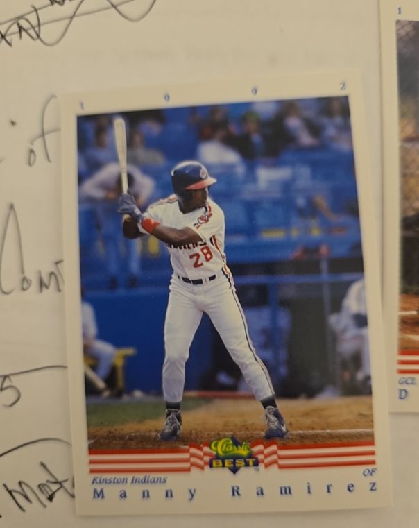 1992 Classic Best #155 Manny Ramirez — front