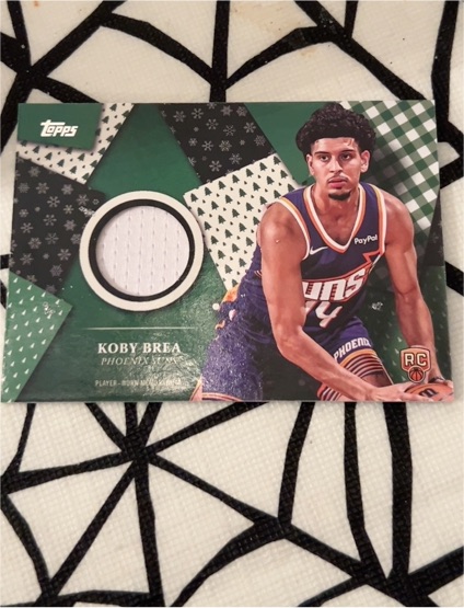 2025-26 Topps Holiday #HR-36 Koby Brea — front