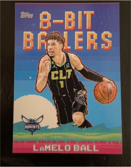 2025-26 Topps #8B-17 LaMelo Ball 8-Bit Ballers — front