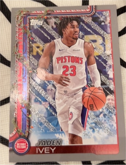 2025-26 Topps Holiday #H37 Jaden Ivey — front