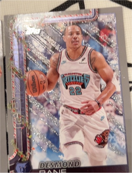 2025-26 Topps Holiday #H149 Desmond Bane — front