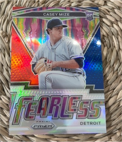 2021 Panini Prizm #FR-1 Casey Mize Fearless Rookie — front
