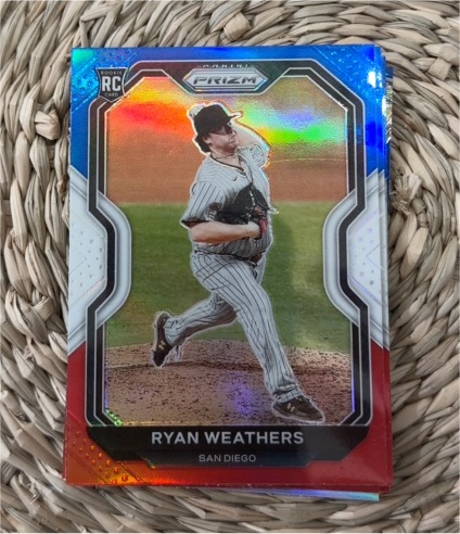 2021 Panini Prizm #20 Ryan Weathers — front