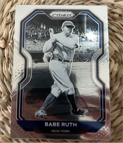 2021 Panini Prizm #182 Babe Ruth — front