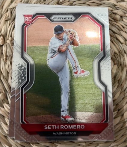 2021 Panini Prizm #227 Seth Romero — front