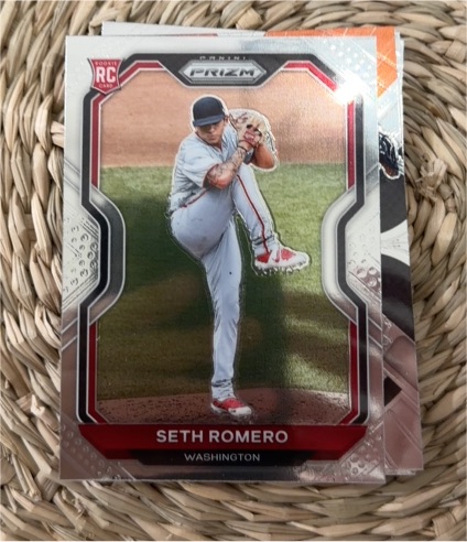 2021 Panini Prizm #227 Seth Romero — front