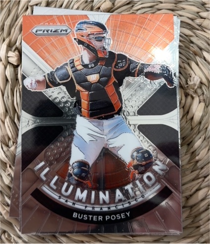 2021 Panini Prizm Illumination #IL-14 Buster Posey — front