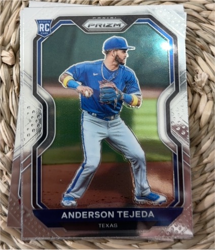 2021 Panini Prizm #9 Anderson Tejeda — front