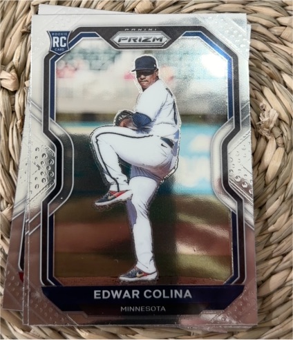 2021 Panini Prizm #51 Edwar Colina — front
