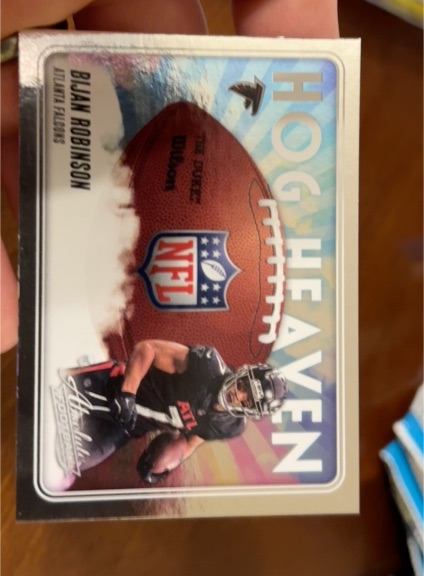 2024 Panini Absolute Football Hog Heaven #HH-BRN Bijan Robinson — front